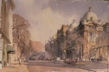 Winter Morning, Victoria and Albert Museum, 1990 (wc)